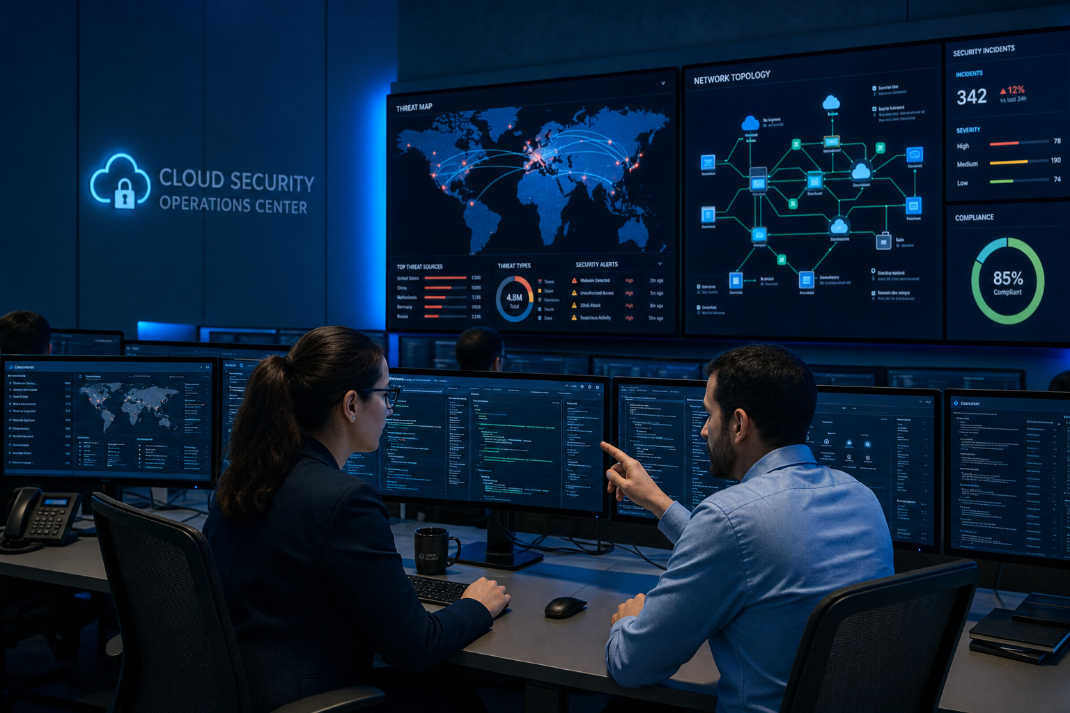 Cloud security operations center